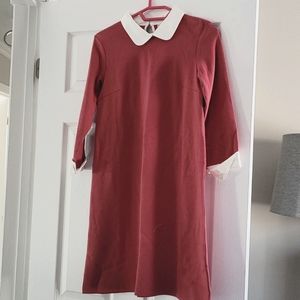 Size small, pink mid length dress.
